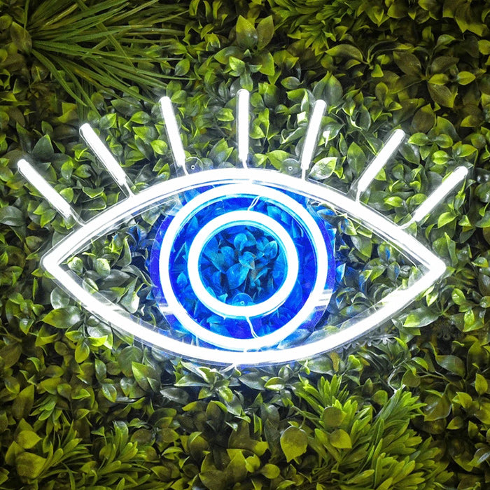 "Elementsymbol Øje" Neonskilt
