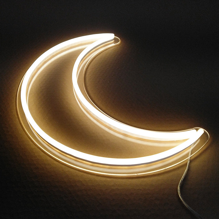 "Element Symbol Måne" Neonskilt