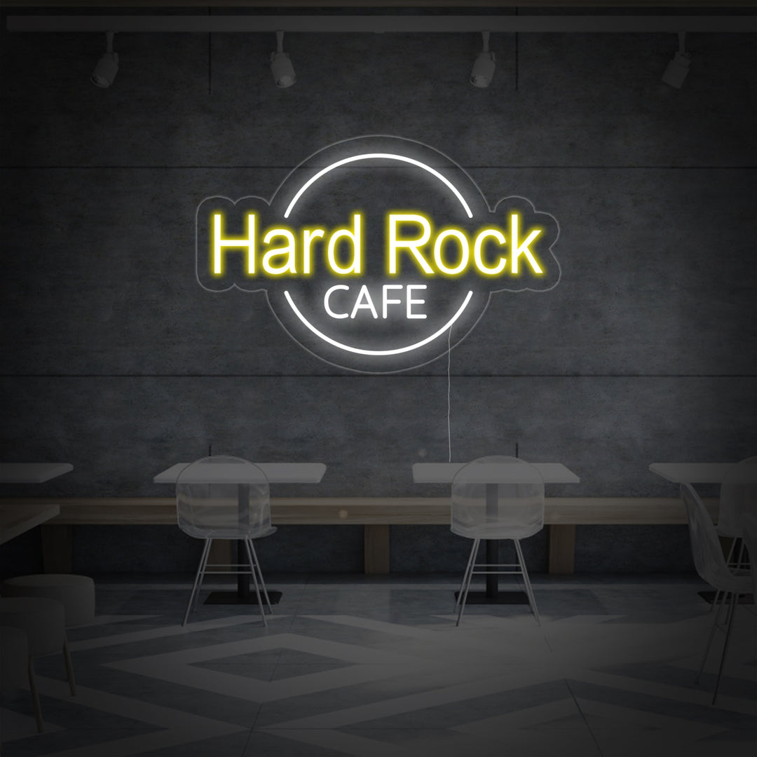 "Hard Rock Cafe" Neonskilt