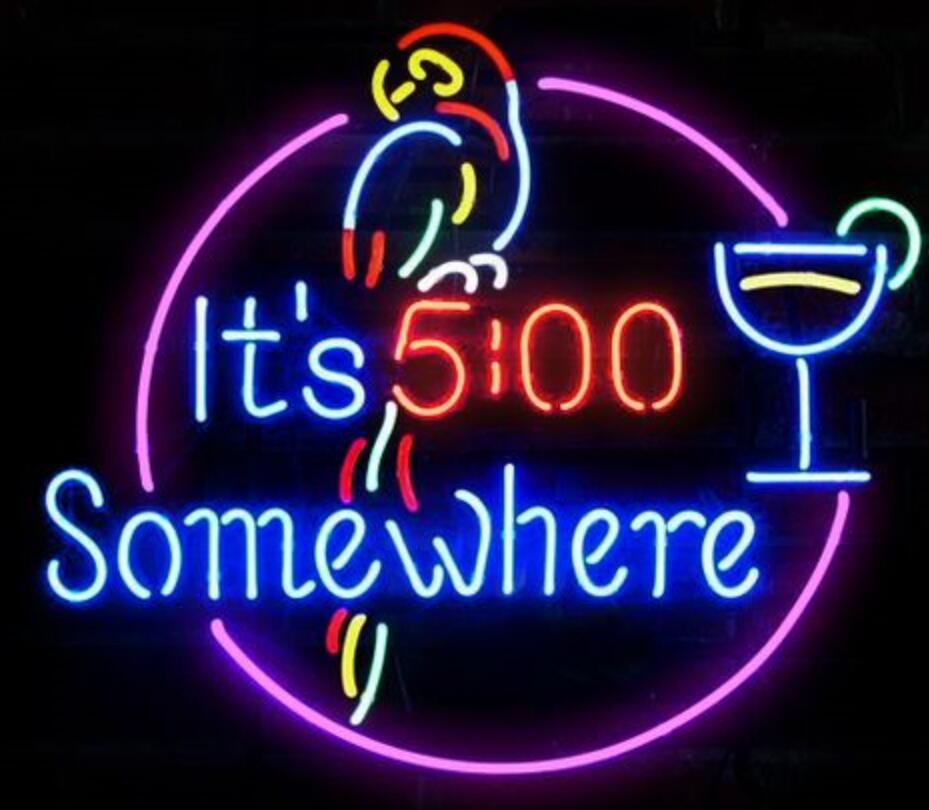 "Its 500 Somewhere" Neonskilt