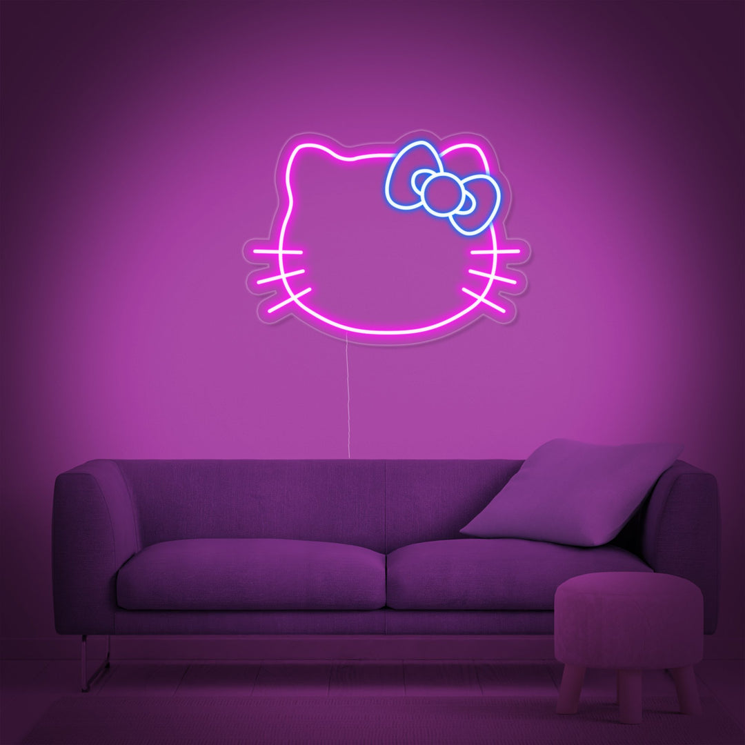 "Kitty Cat" Neonskilt