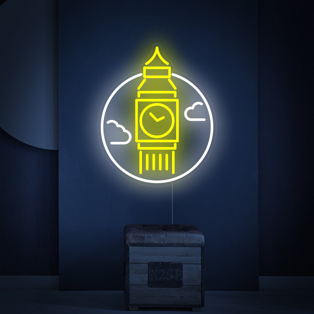 "London Big Ben" Neonskilt