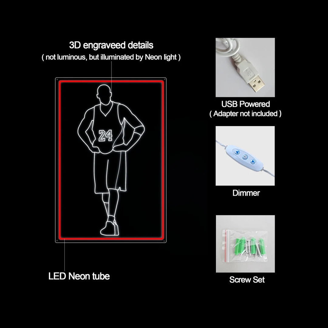 "Café" Mini Neon Skilt