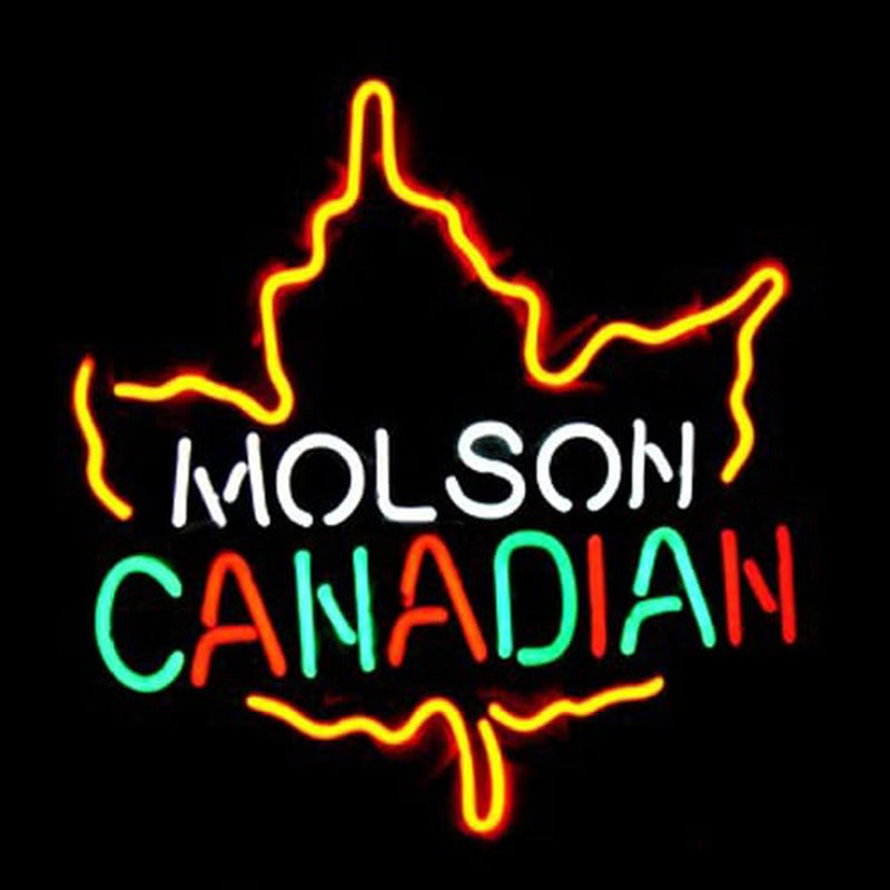 "Molson Canadian Beer" Neonskilt