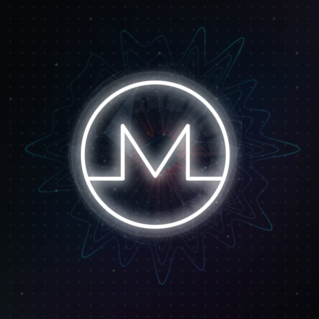 "Monero (Xmr) Kryptovaluta" Neonskilt