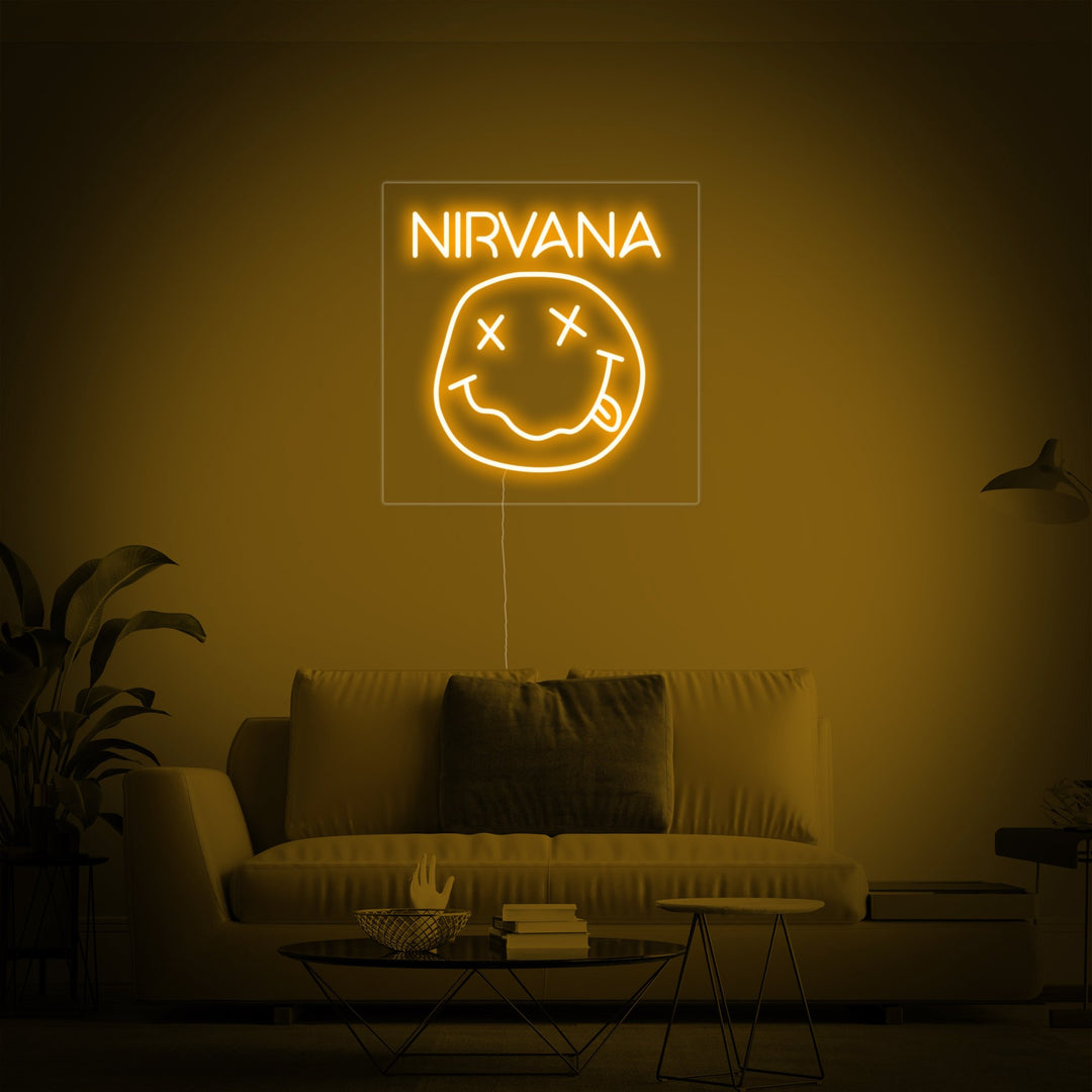"Nirvana" Neonskilt