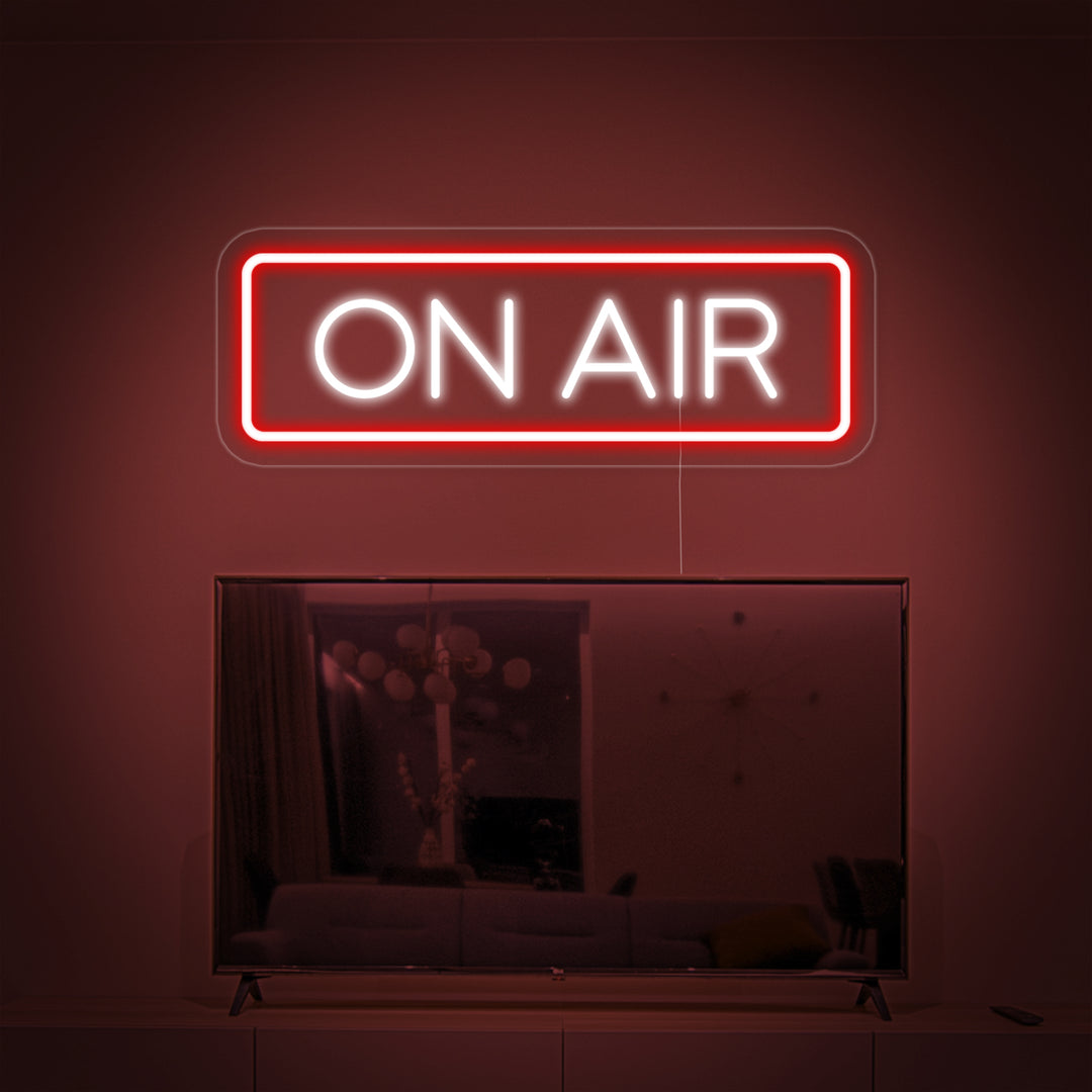 "ON AIR NEON LETTERS" Neonskilt