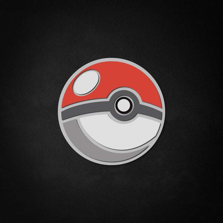 "Poke Ball" Neon Like