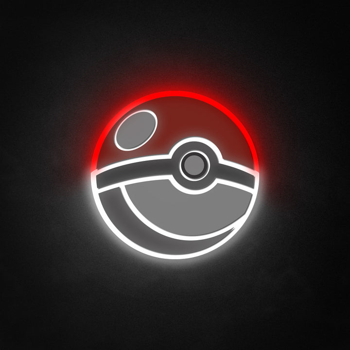 "Poke Ball" Neon Like