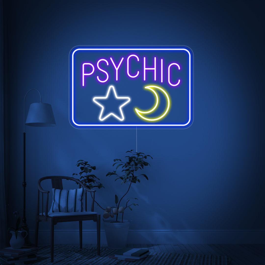 "Psychic" Neonskilt