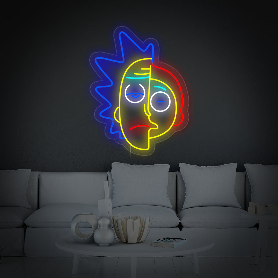 "Rick And Morty" Neonskilt