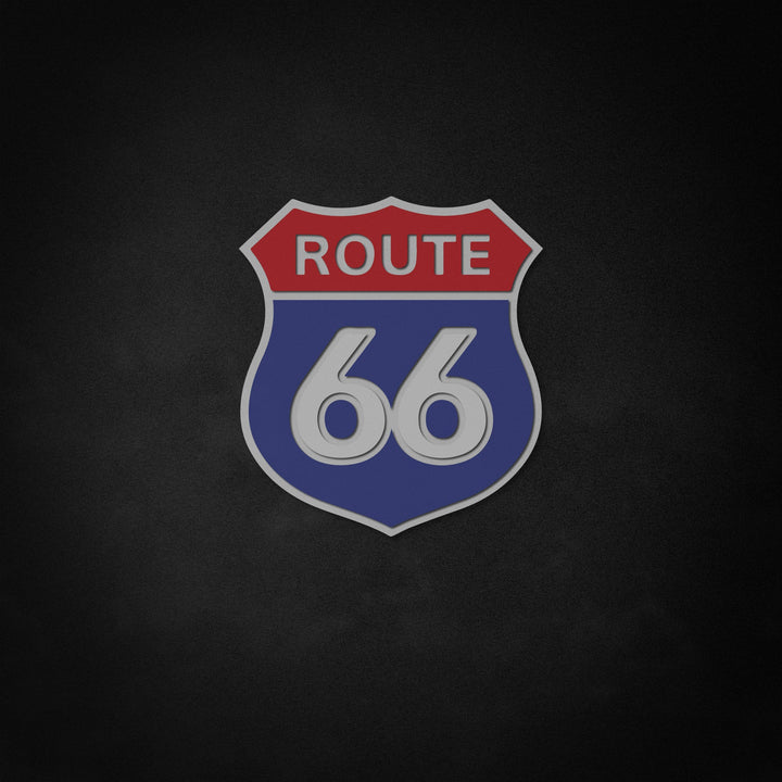 "Route 66" Neon Like