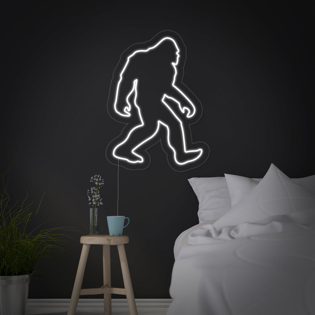 "Sasquatch" Neonskilt