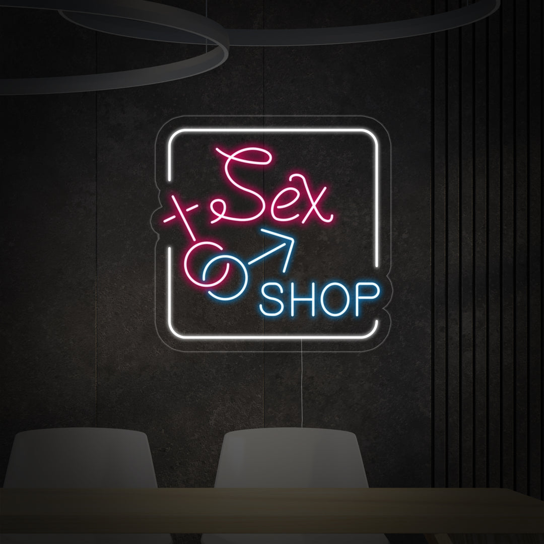 "Sex Shop" Neonskilt