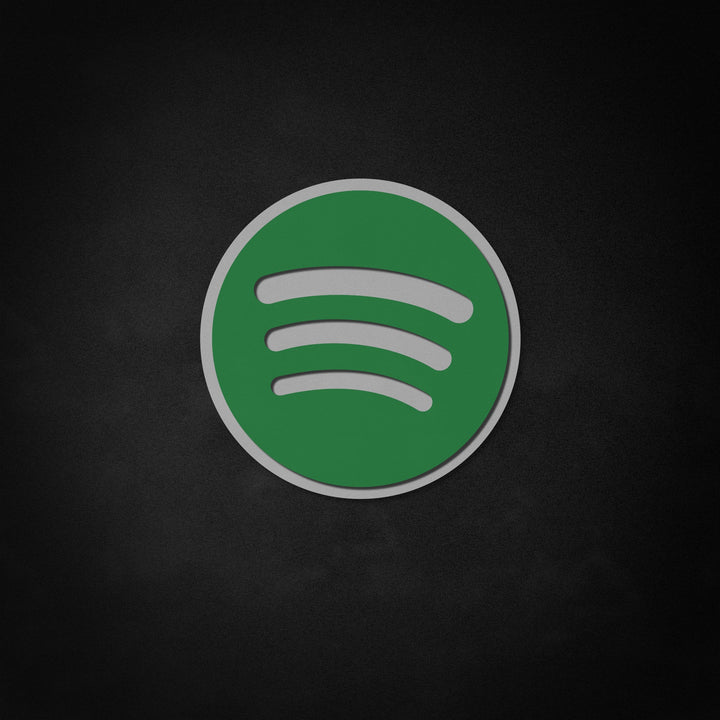 "Spotify logo" Neon Like