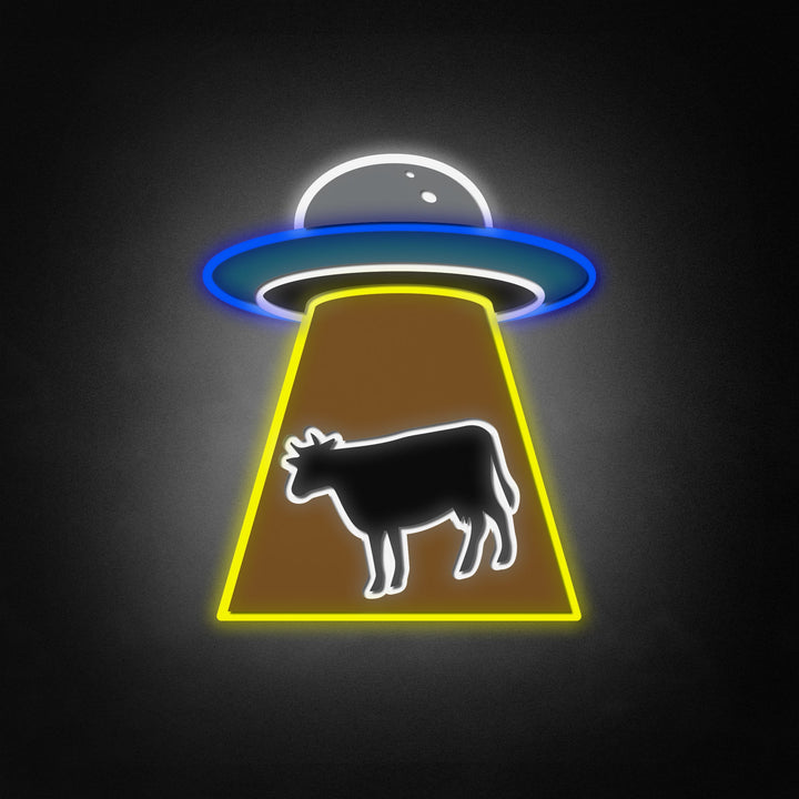 "UFO-bortførelse" Neon Like