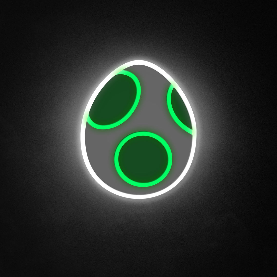 "Yoshi Egg Sign" Neon Like