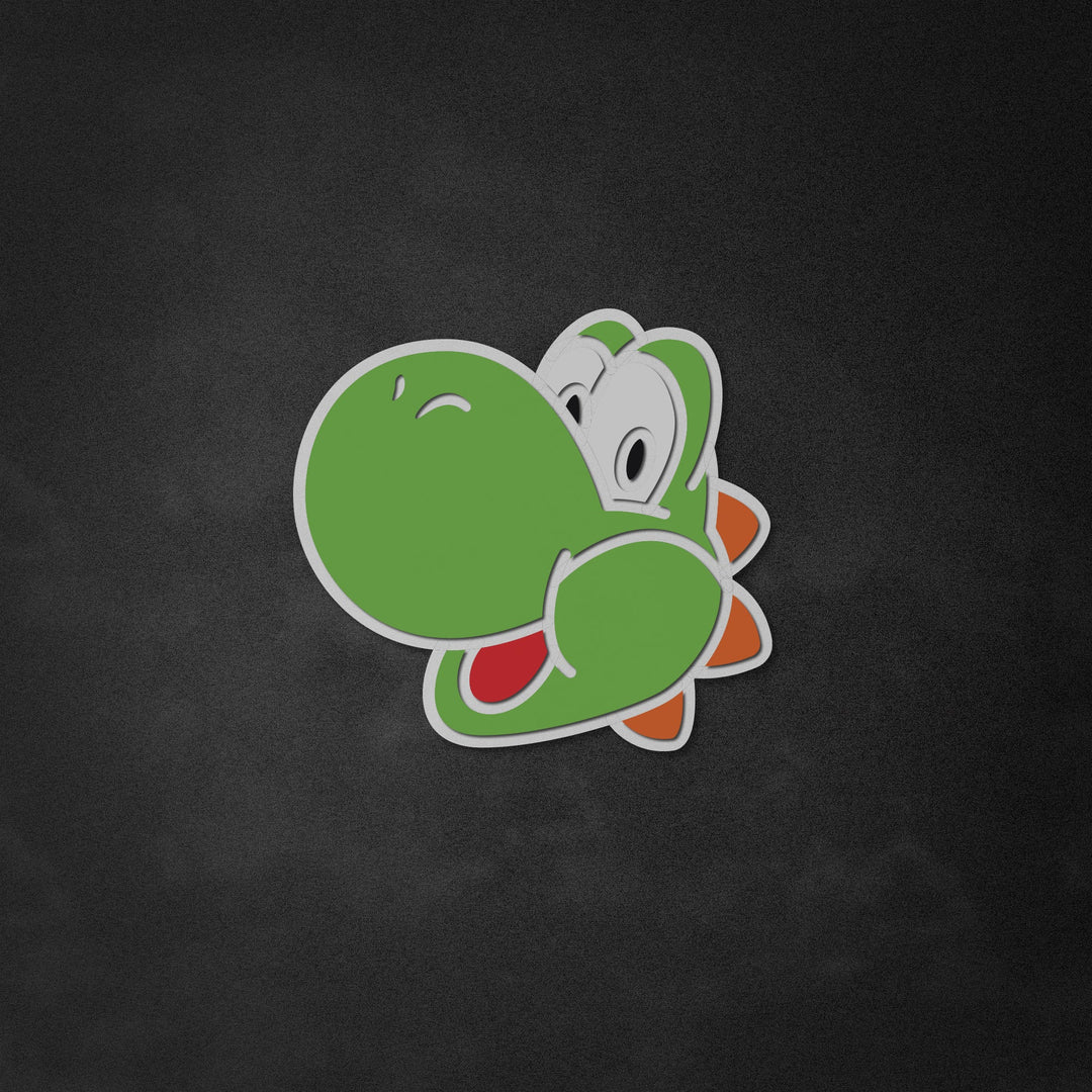 "Yoshi-skilt" Neon Like