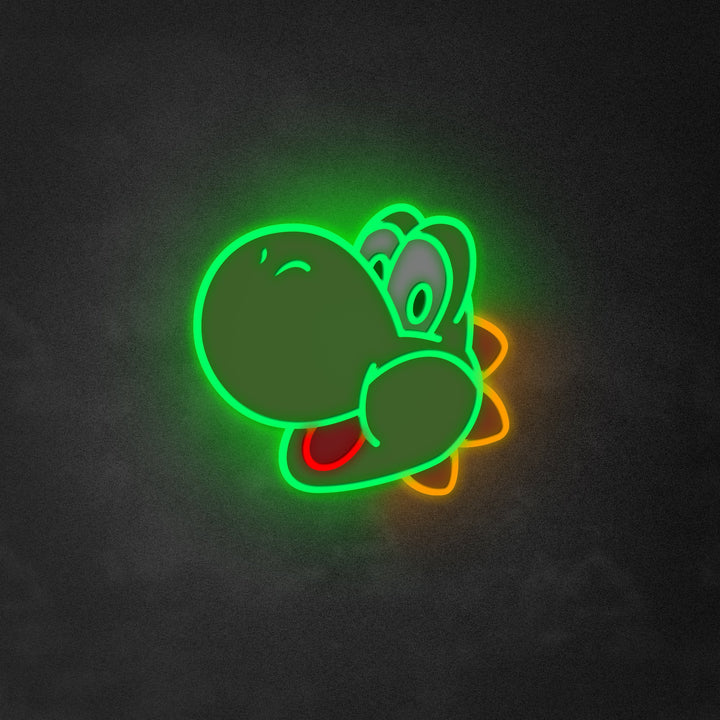 "Yoshi-skilt" Neon Like